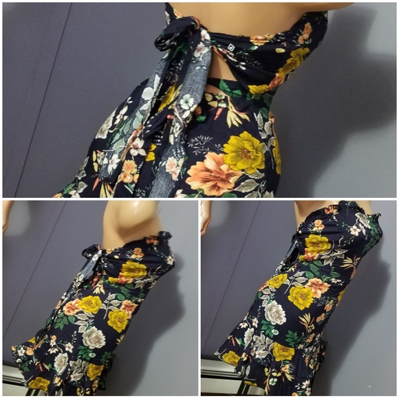 IMPORTED Strapless Tie Up Back Spring 2019 Dress - Picture 6 of 8